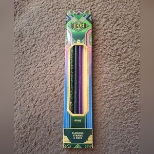 NEW Wicked Elphaba 40 oz Tumbler Straws